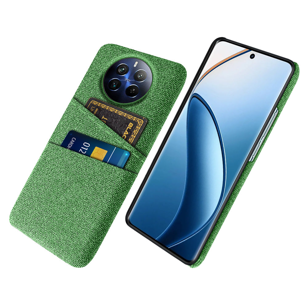 For Realme 12 Pro 5G / 12 Pro+ 5G Case Cloth Texture Scratch-resistant Phone Shell with Dual Card Holder For Realme 12 Pro 5G / 12 Pro+ 5G Case Cloth Texture Scratch-resistant Phone Shell with Dual Card Holder